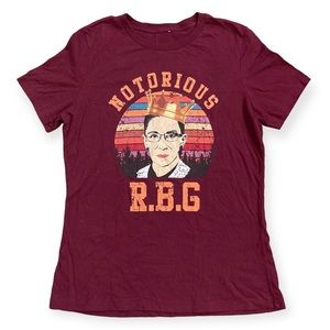 Notorious RBG Graphic T-Shirt Women’s Small